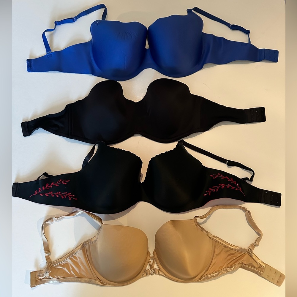 Lot of 4 bras